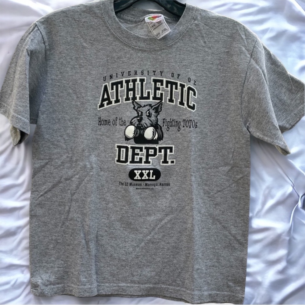 Fruit of the Loom Heavy Cotton Graphic Fighting Totos Kansas UnisexTee Size …